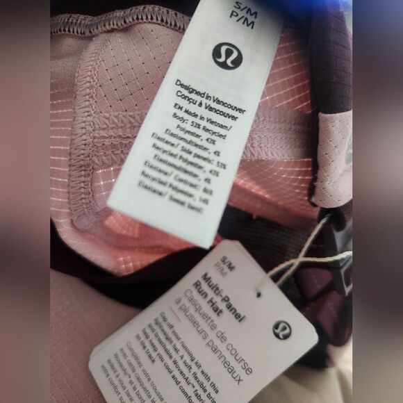 NWT Lululemon ethletica Multi- panel run hat Size S/M - Picture 5 of 5